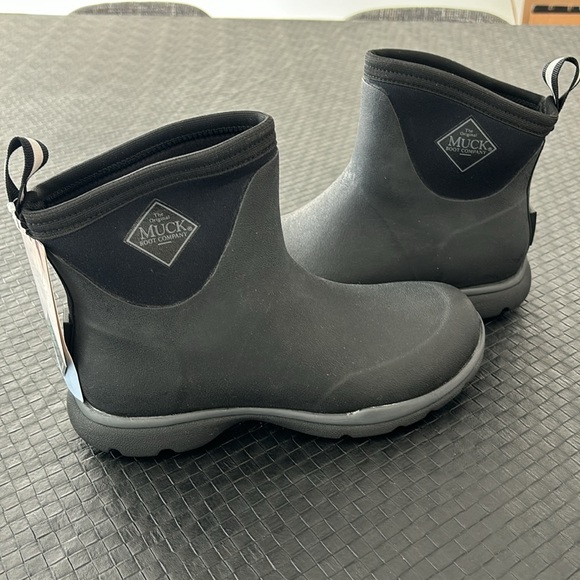 Muck Arctic Excursion Men's Rubber Winter Ankle Boots - Picture 8 of 13